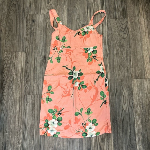 Columbia Dresses & Skirts - Columbia River Resort Orange Blossom Adjustable Strap Sun Dress